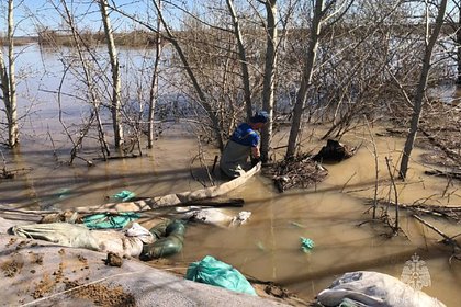 В тюменском селе Абатское остановился подъем уровня воды
