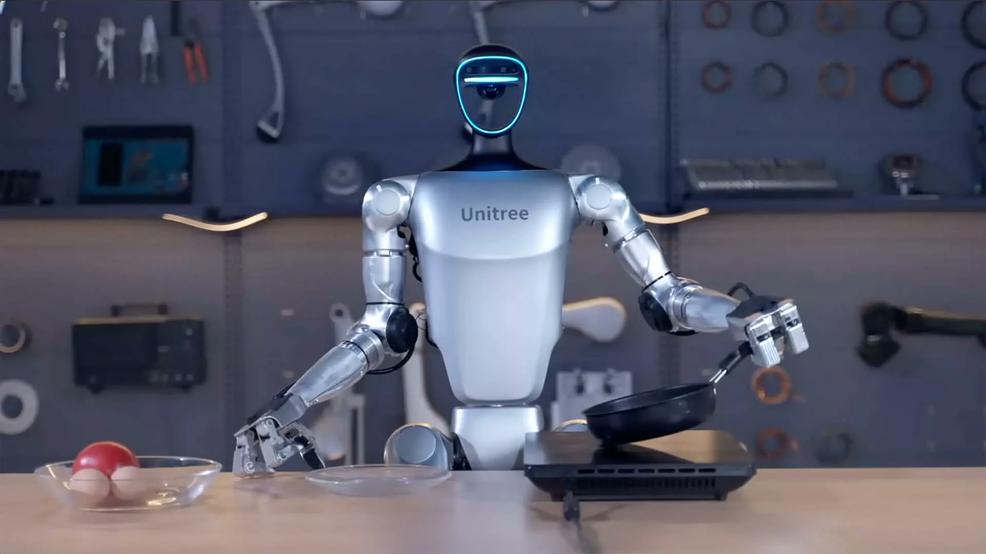 Китай представил новые возможности робота-гуманоида Unitree G1