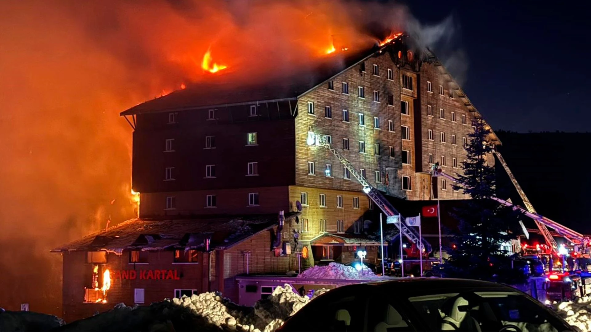 Tragedy at Turkish Ski Resort: Fire Claims Nine Members of One Family, Erdogan Offers Condolences