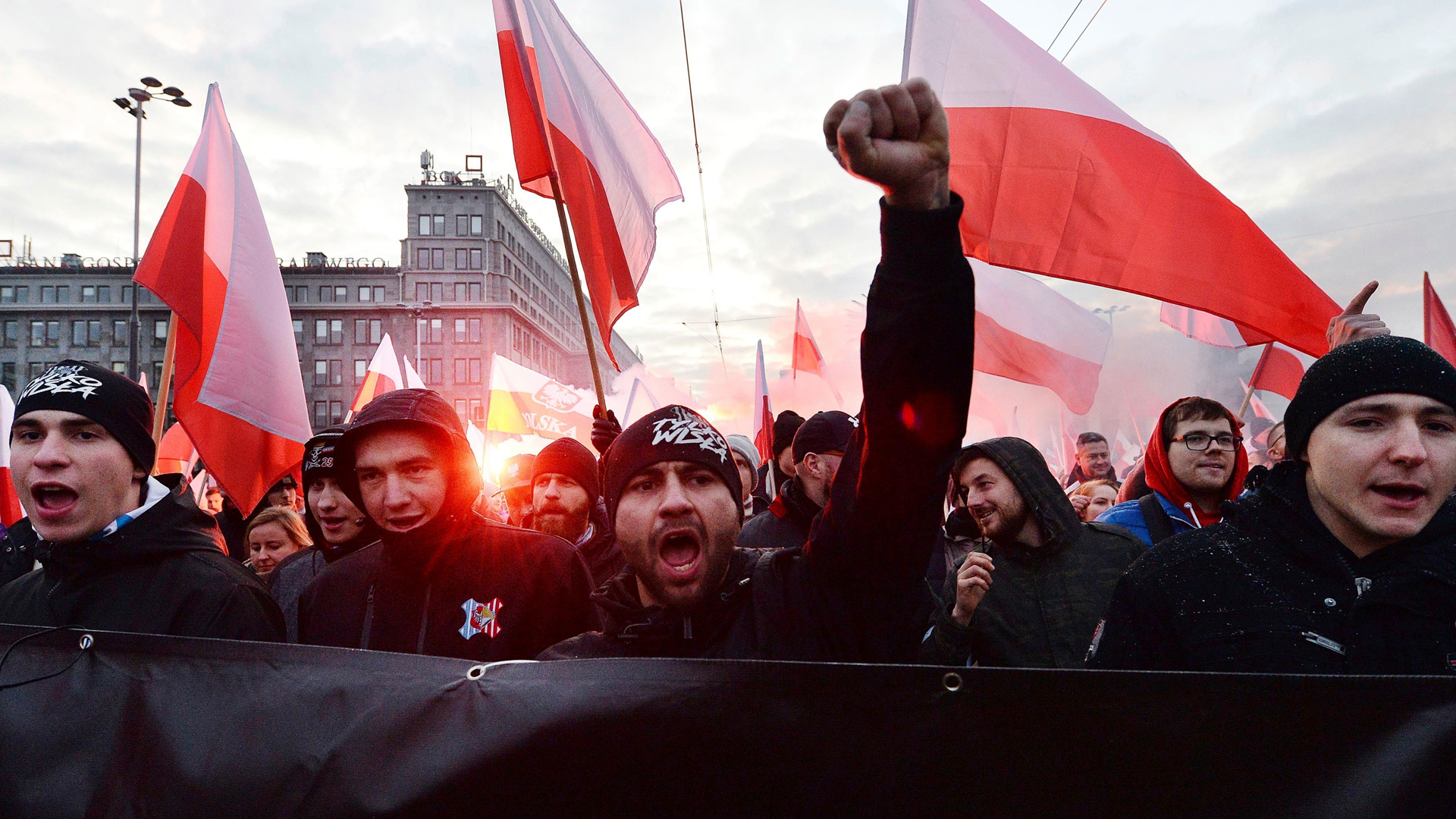 In Poland, the Slogan "White Countries for White People" Gains Popularity