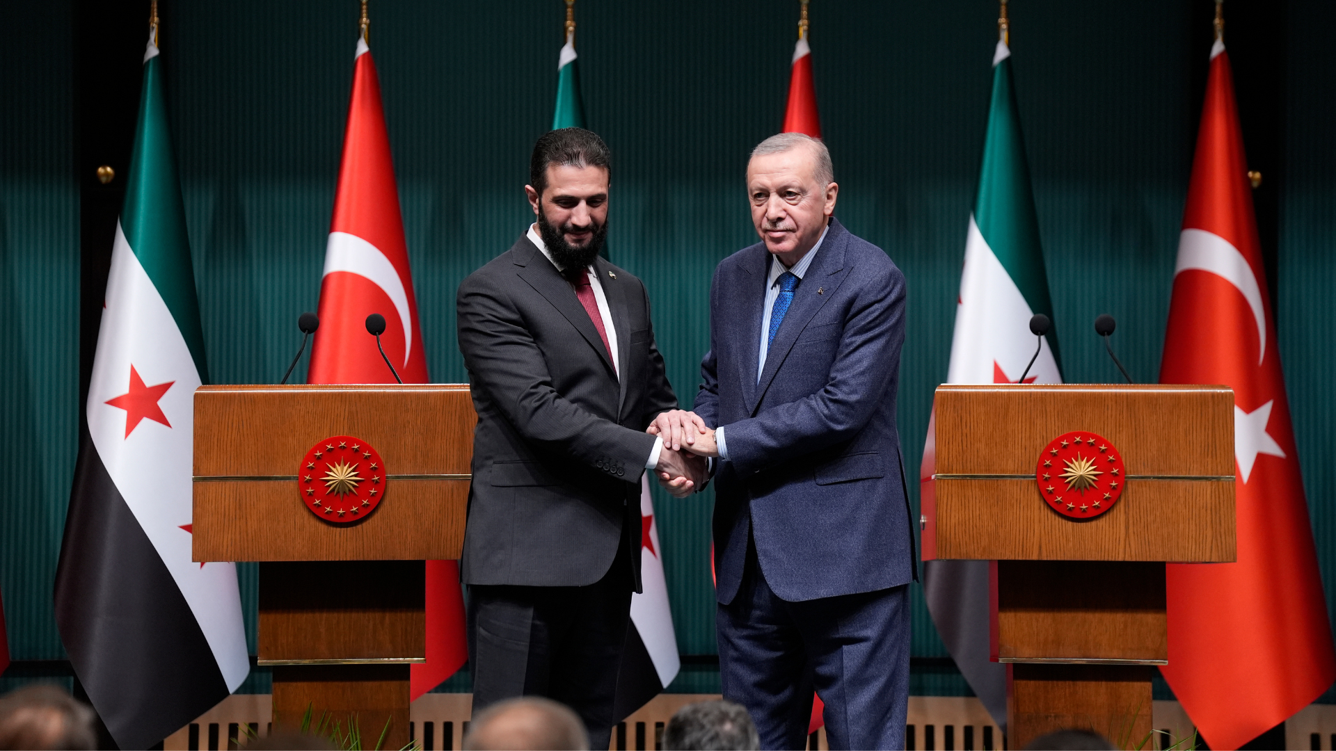 Erdogan Meets al-Jolani in Ankara