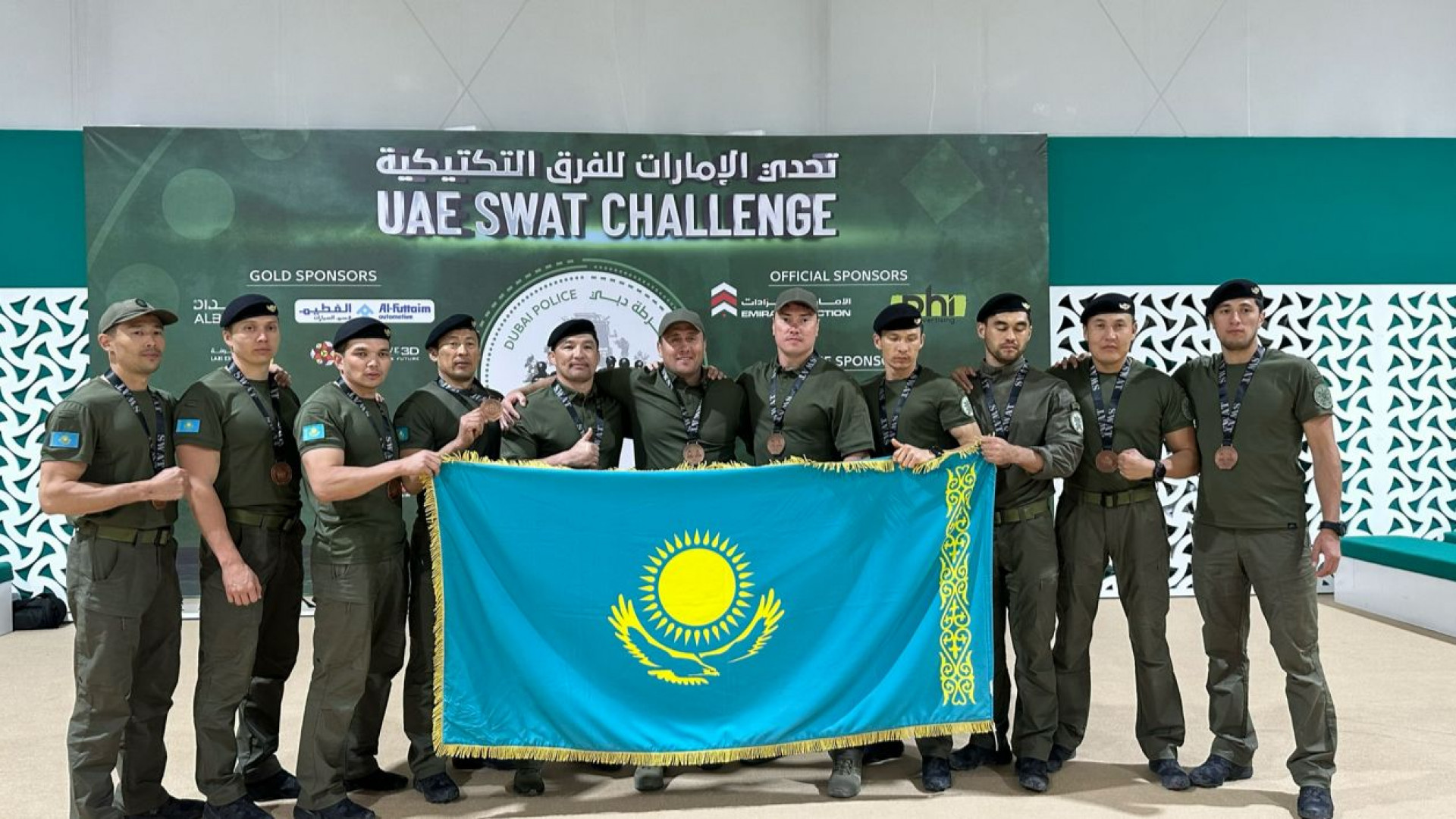 Kazakhstan’s Special Forces Take First Place at UAE SWAT Challenge