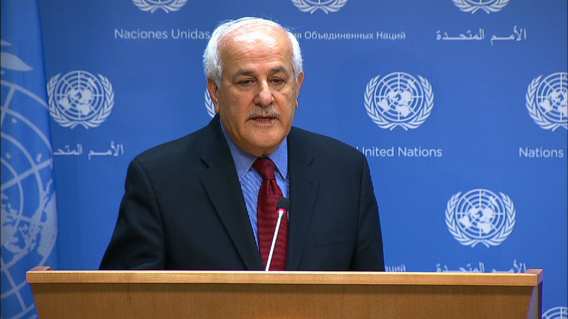 Palestine’s UN Representative Responds to Trump: "Let Them Return to Their Homes in Israel"