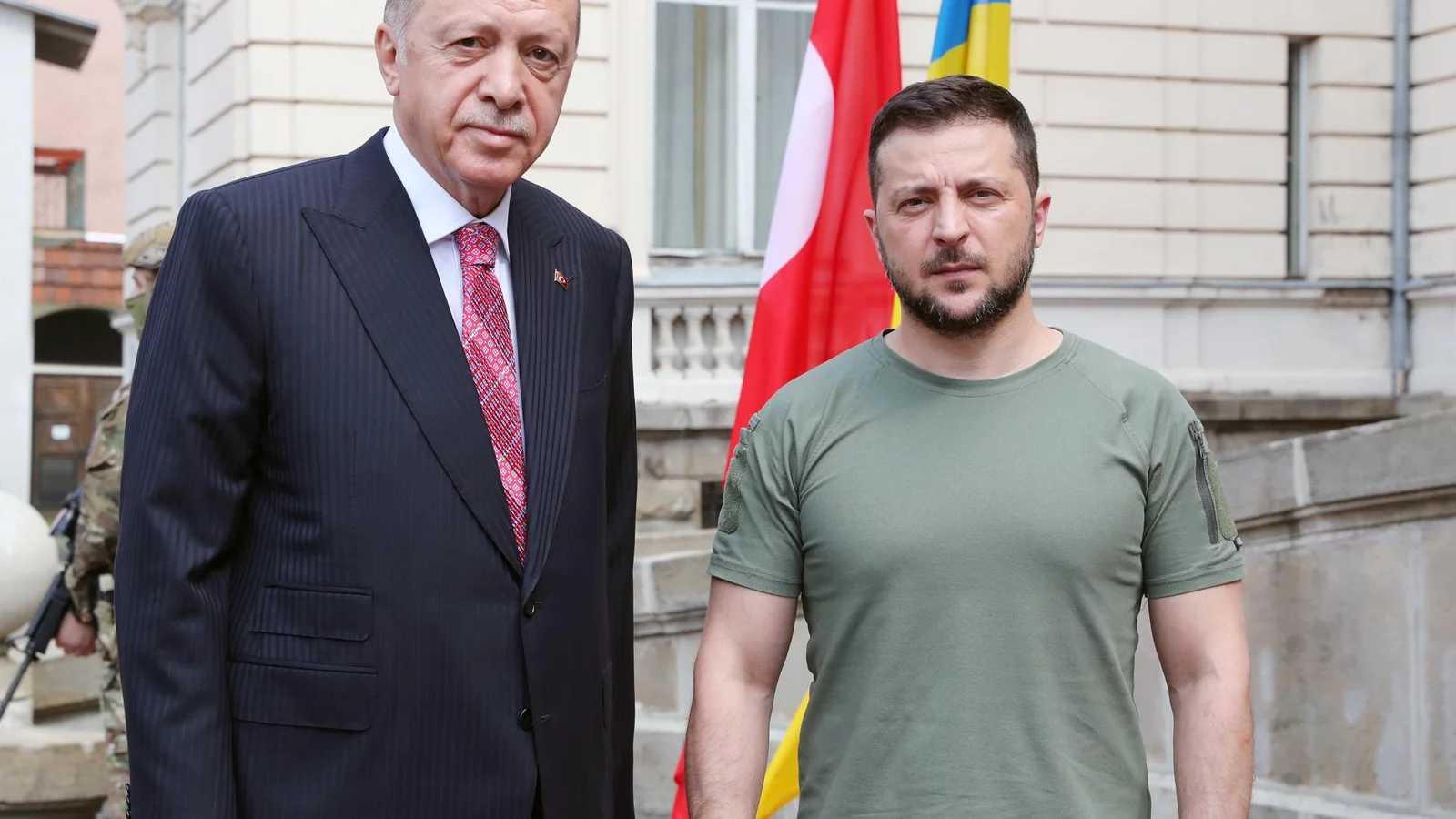 Erdogan Begins Talks With Zelensky on Ukraine Conflict Resolution