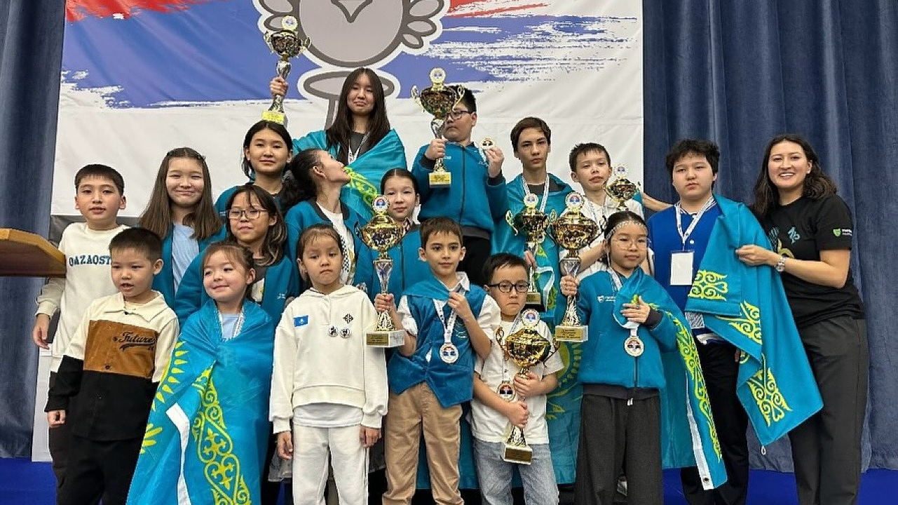 Қазақстандық оқушылар шахматтан әлем чемпиондары атанды