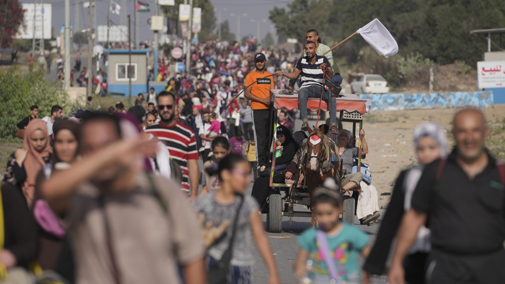 Israel considers relocating Gaza residents to third countries