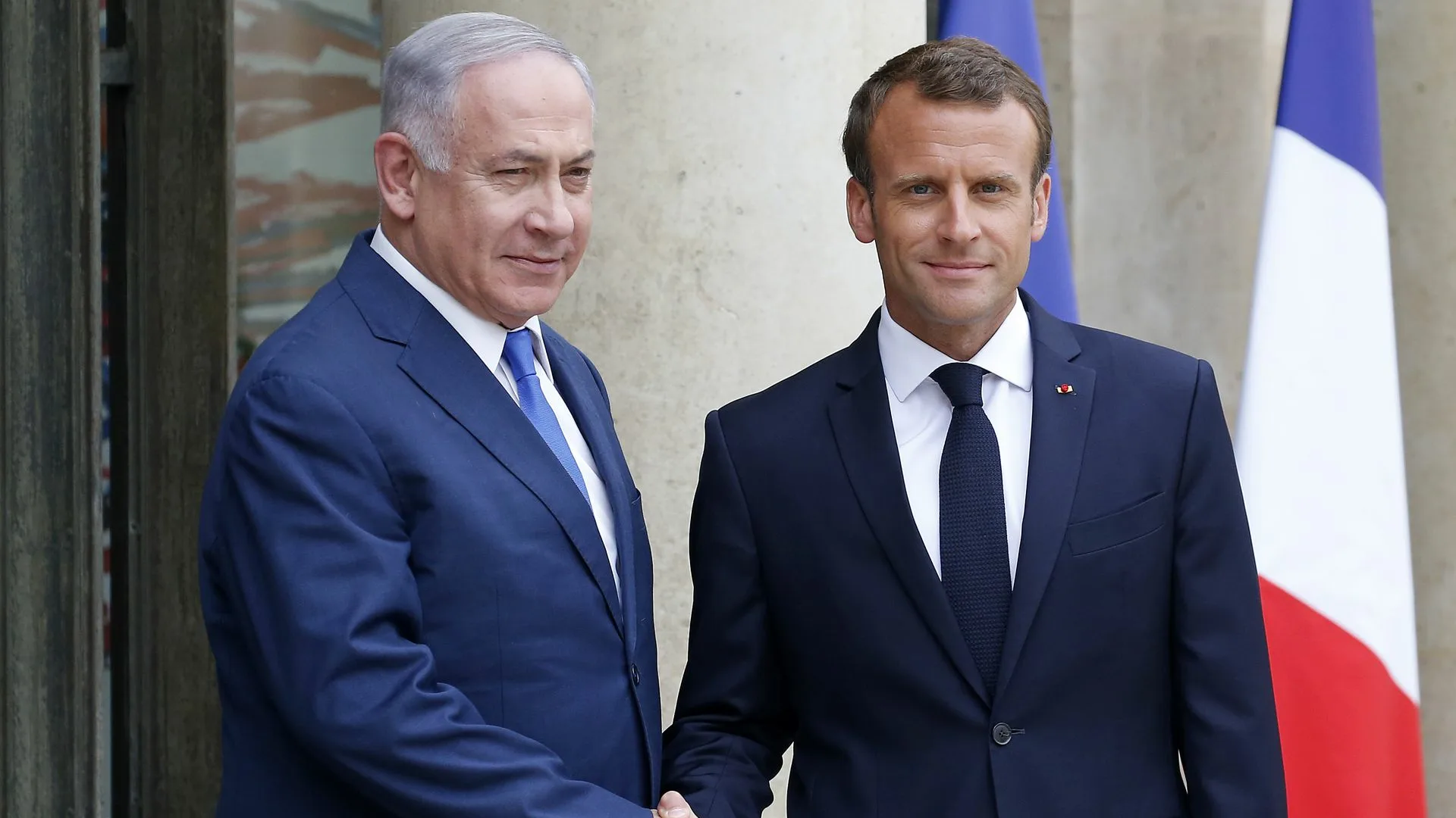 Netanyahu and Macron Clash Over Palestine in Public War of Words