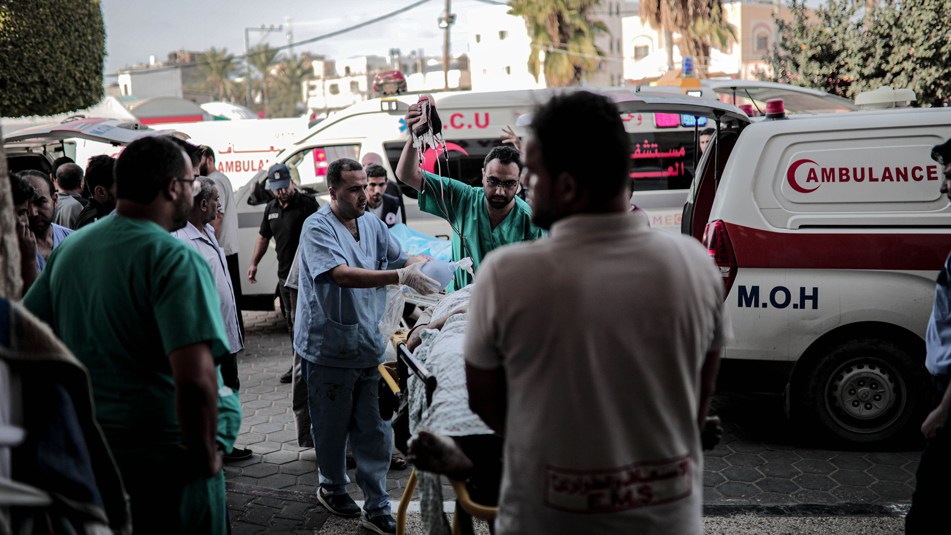 Israeli Army Shells Children's Hospital in Gaza