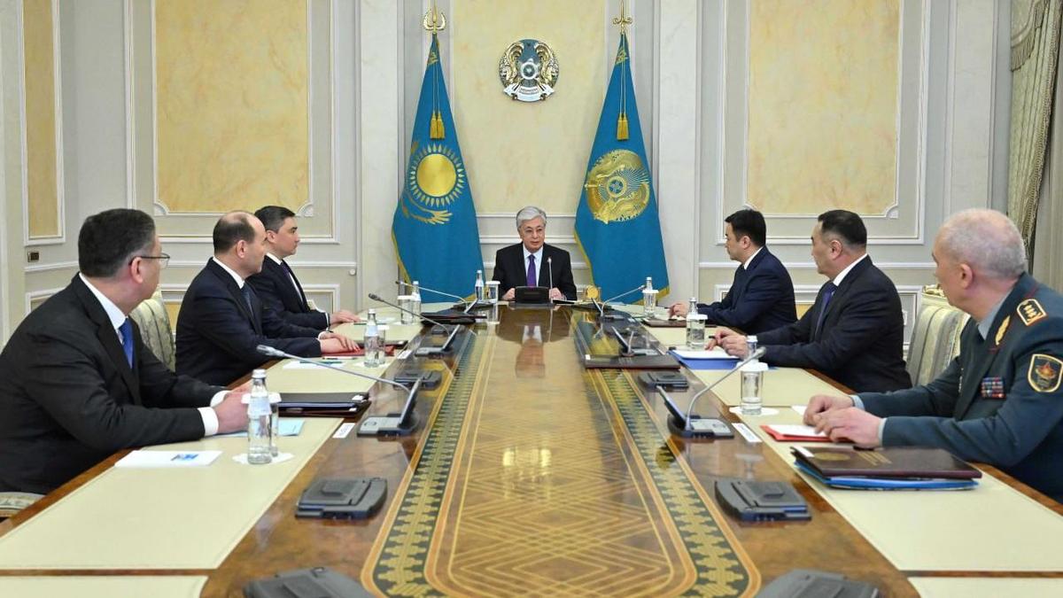 Президент Казахстана провел заседание Совета Безопасности.