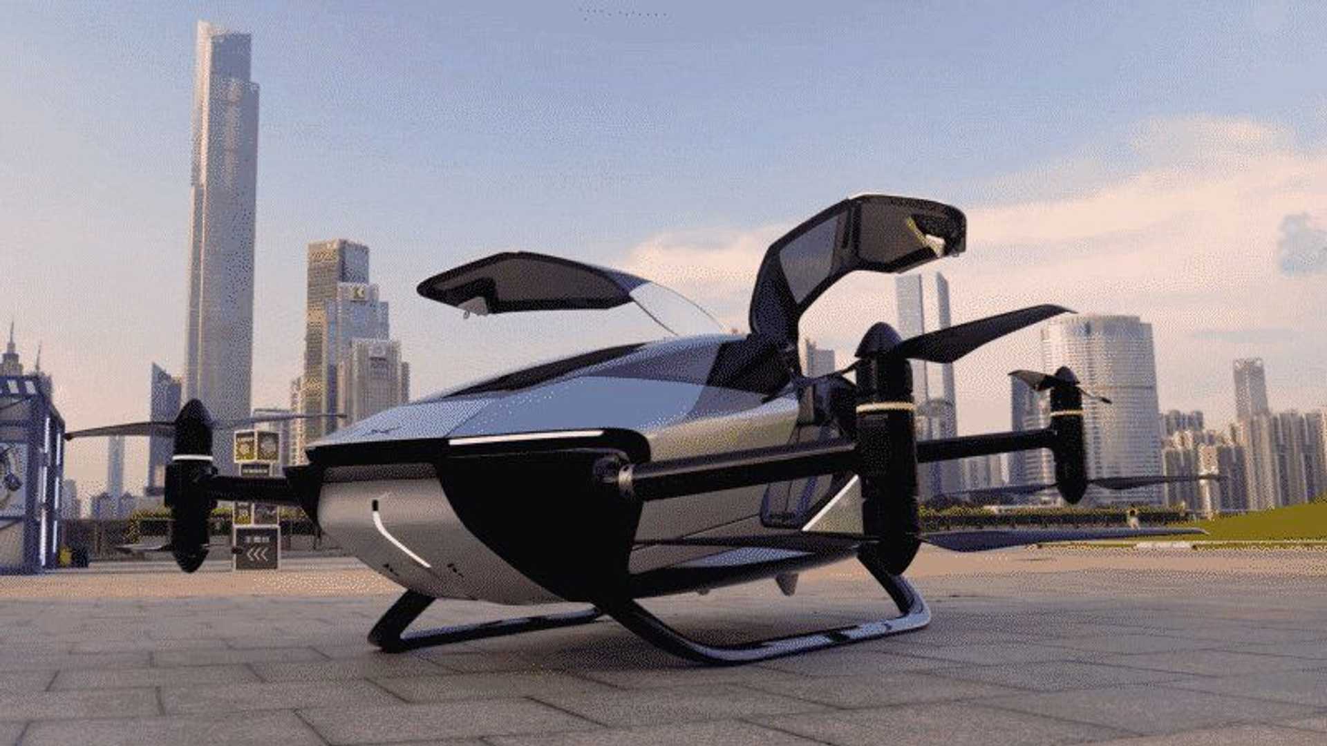 Китай начнёт массовое производство летающих автомобилей в 2026 году